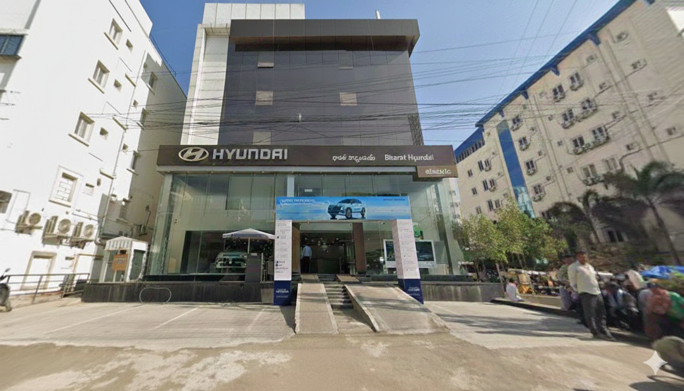 Bharat Hyundai Gachibowli showroom