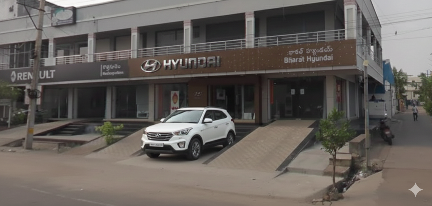 Bharat Hyundai Kothagudem showroom